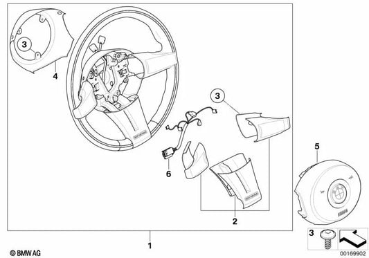 Radio Cover Set for BMW Z4 E85, E86 (OEM 32348035330). Genuine BMW