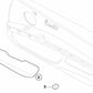 Kit de reparación del compartimento abatible para BMW E92, E93 (OEM 51419135477). Original BMW