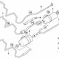 Filtro de combustible con regulador de presión para BMW E65, E66 (OEM 16126754017). Original BMW.