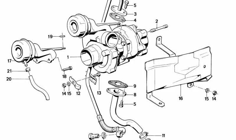 Control Unit for BMW 5 Series E28 (OEM 11651705122). Original BMW