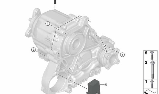 Tubo de ventilación para BMW F20, F21, F22, F23, F30, F31, F34, F35, F32, F33, F36, F07, F10, F11, F18, F06, F12, F13, F01, F02, E84, F25, F26, F15, F85, F16, F86 (OEM 27107593377). Original BMW.