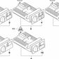 Interruptor de luces y antiniebla original BMW OEM 61319133025 para BMW E46. Compatible con todos los modelos E46.