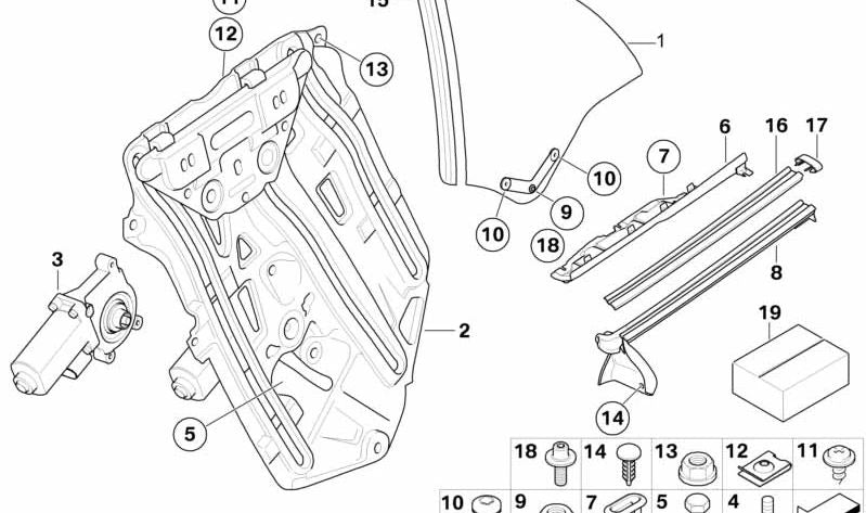 Cubierta exterior derecha OEM 51367894712 para BMW Serie 3 E46. Original BMW.