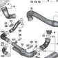 Canal de admisión derecho para BMW Serie 2 G87, Serie 3 G80, G81, Serie 4 G82, G83 (OEM 13718095802). Original BMW