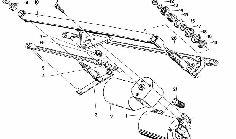 Amortiguador (pieza de amortiguación) OEM 61611355819 para BMW E12. Original BMW.