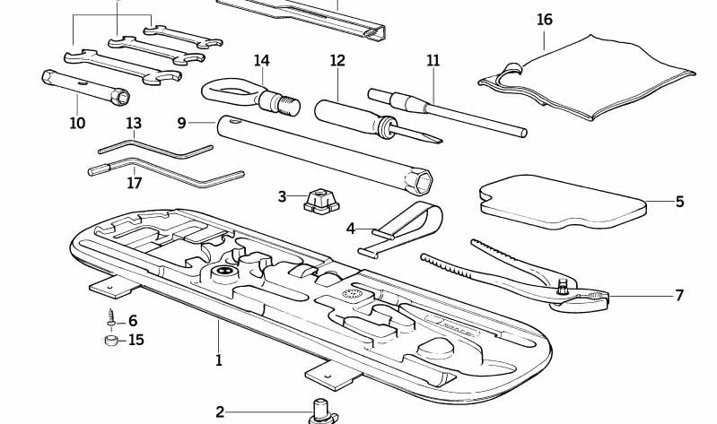 Cinta de Retención para BMW E36 (OEM 71111181085). Original BMW