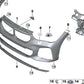 Soporte derecho para luz antiniebla OEM 51118075880 para BMW F48 (X1). Original BMW.