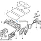 Aislamiento Acústico Puerta Trasera Para Bmw E83 X3 . Original Recambios