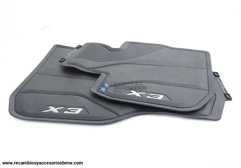 Alfombrillas De Goma Para Todo Clima Bmw X3 G01. Original Recambios