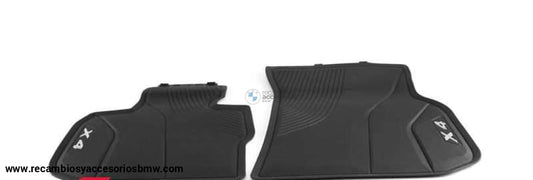 Alfombrillas De Goma Para Todo Clima Bmw X4 G02 X4M F98 . Original Recambios