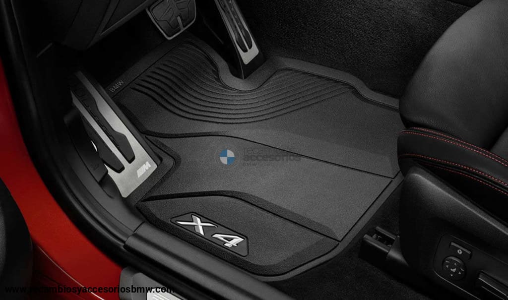 Alfombrillas De Goma Para Todo Clima Bmw X4 G02 X4M F98 . Original Recambios