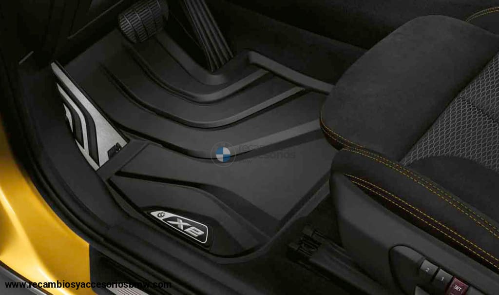 Alfombrillas De Goma Resistentes A Intemperie Para Bmw X2 F39 . Original Recambios