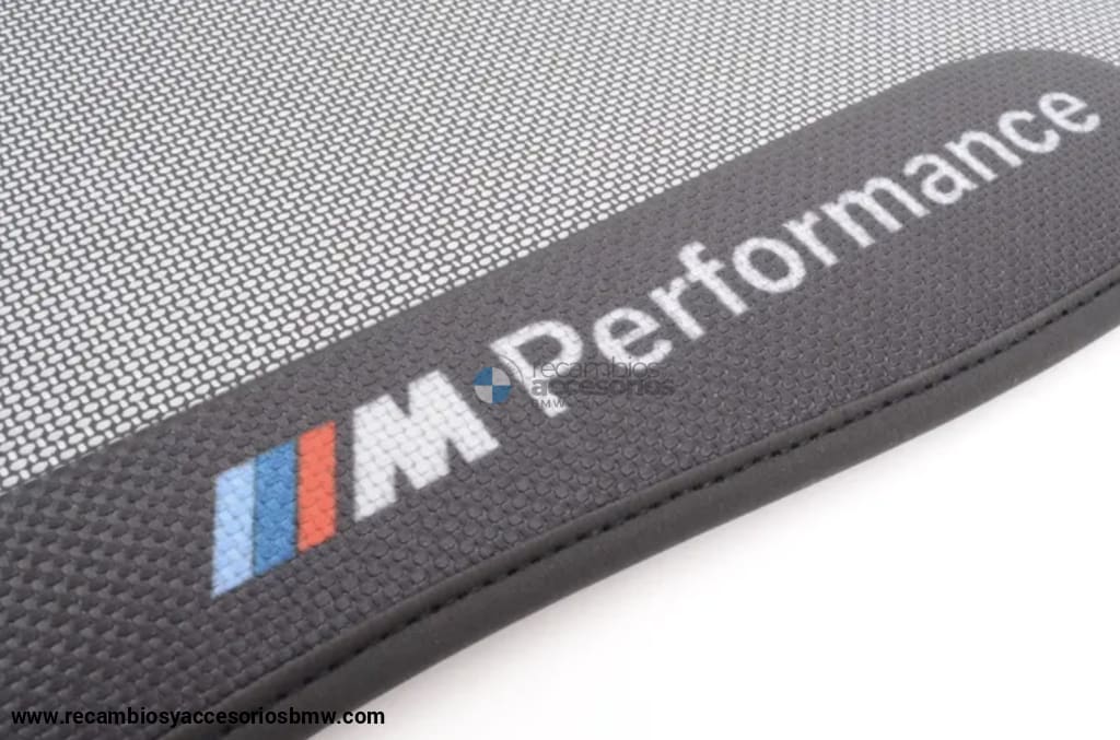 Alfombrillas ///m Performance Traseras Para Bmw F30 F31 F36 F80. Original De Accesorios