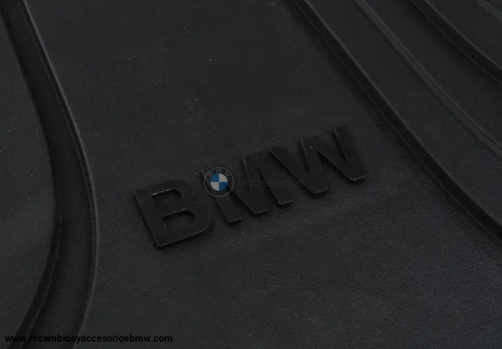 Alfombrillas Traseras De Goma Basic Para Bmw F33 F83. Original Recambios