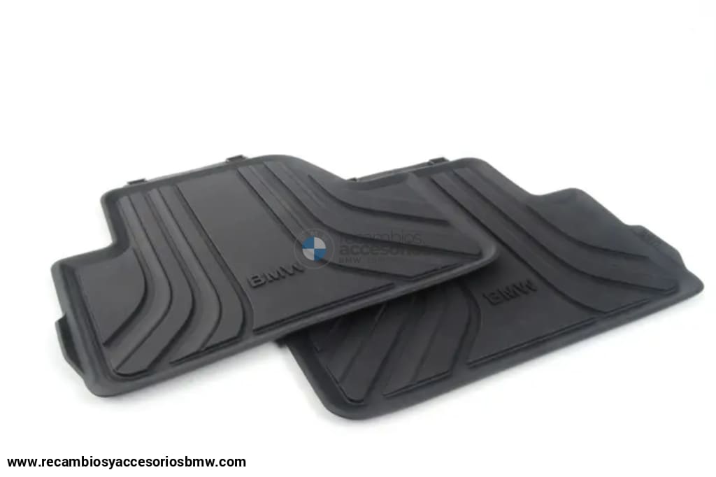 Alfombrillas Traseras De Goma Basic Para Bmw F33 F83. Original Recambios