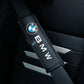 Almohadillas Para Cinturón De Seguridad Bmw Cuero Negro. Accesorios