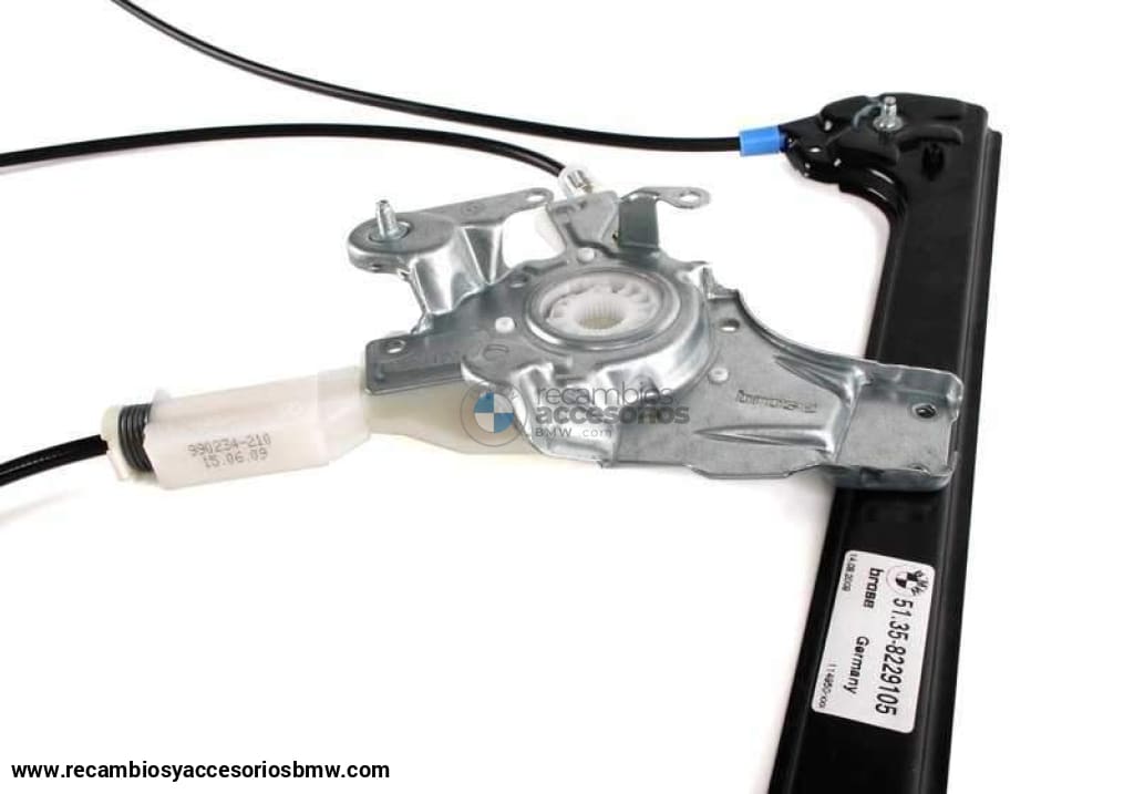 Alzacristales Elevalunas Delantero Sin Motor Para Bmw Serie 3 E46 Cabrio O Coupe. Original Recambios