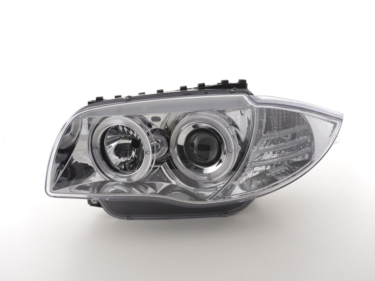 Front headlights BMW 1 Series E87 / E81 04- chrome