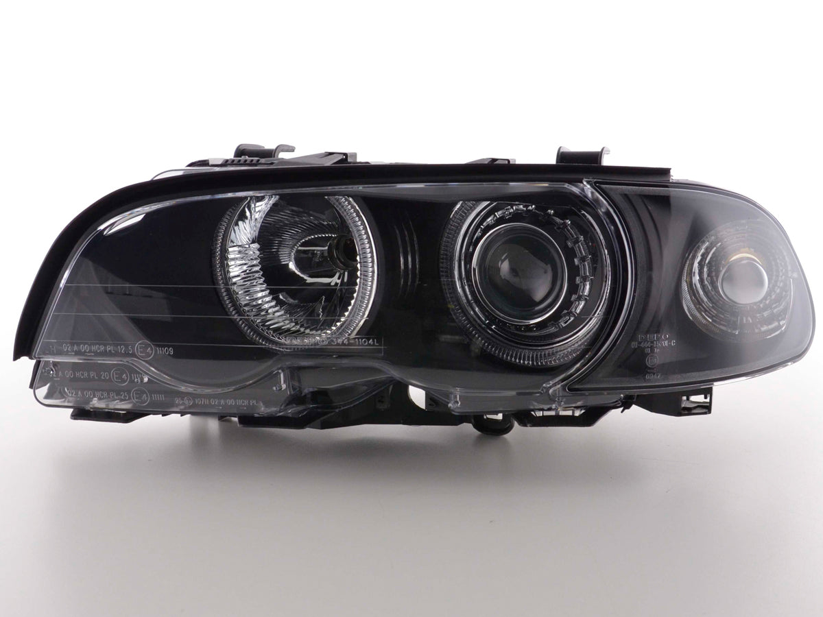 Faro Ojo De Angel Bmw Serie 3 Coupé E46 98-01 Negro Lights > Headlights