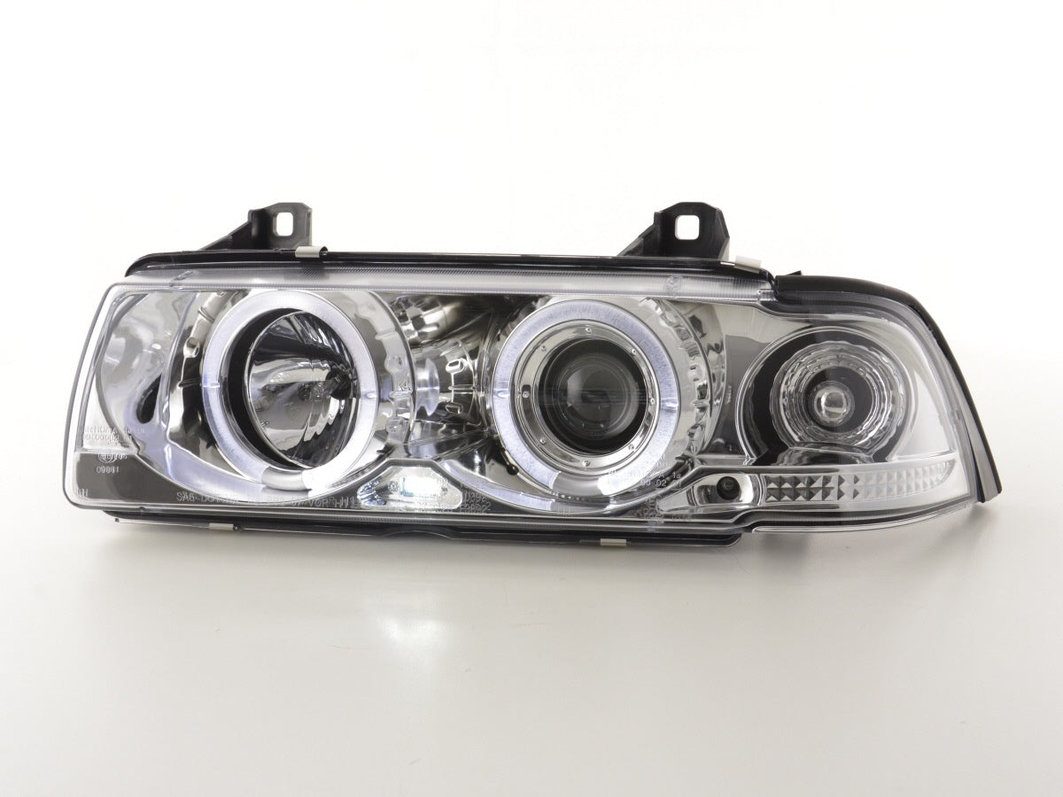 Faros delanteros delanteros BMW Serie 3 Coupé E36 92-98 cromado