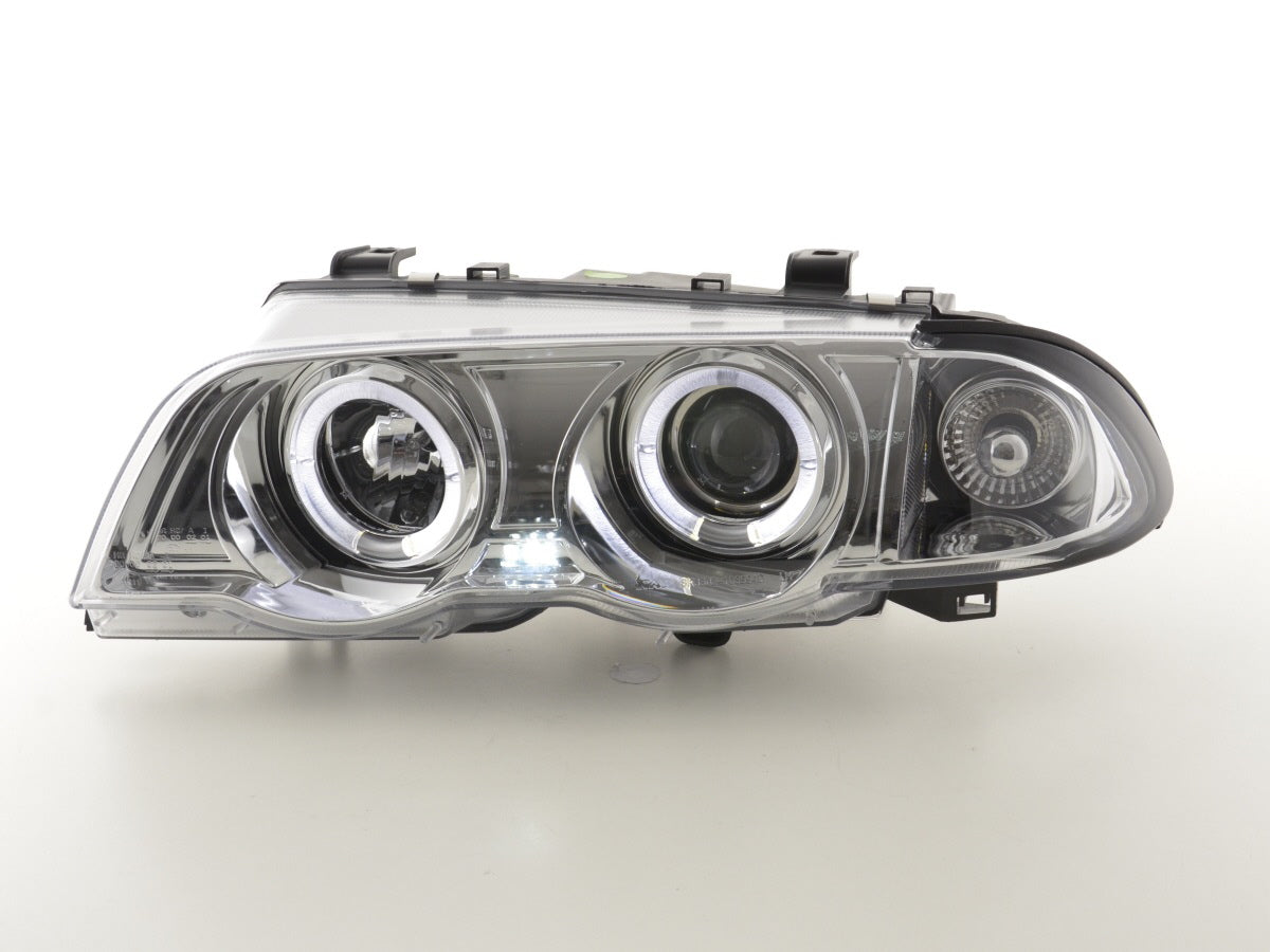 Front headlights BMW 3 Series Sedan E46 98-01 chrome