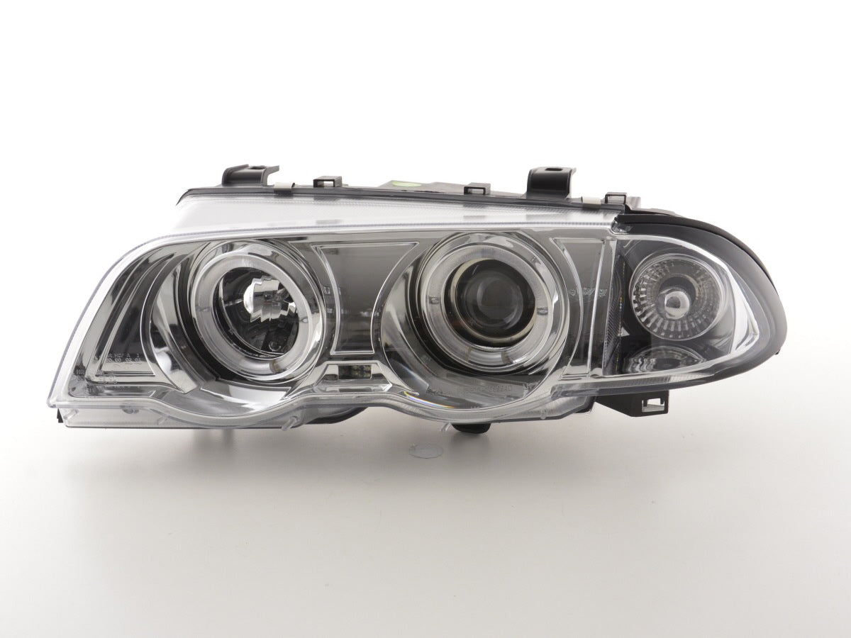 Front headlights BMW 3 Series Sedan E46 98-01 chrome