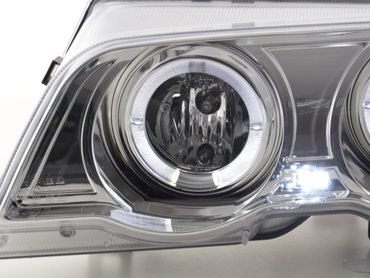 Front headlights BMW 3 Series Sedan E46 98-01 chrome