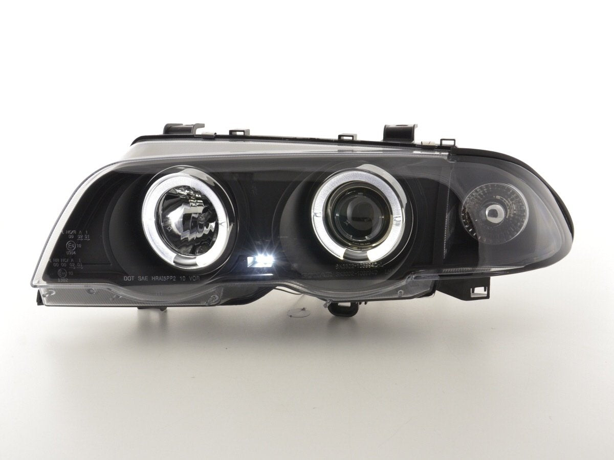 Juego De Faros Delanteros Bmw Serie 3 Limo Tipo E46 98-01 Negro Lights > Headlights