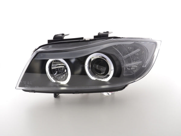 Faros delanteros delanteros BMW Serie 3 E90 / E91 05-08 negro