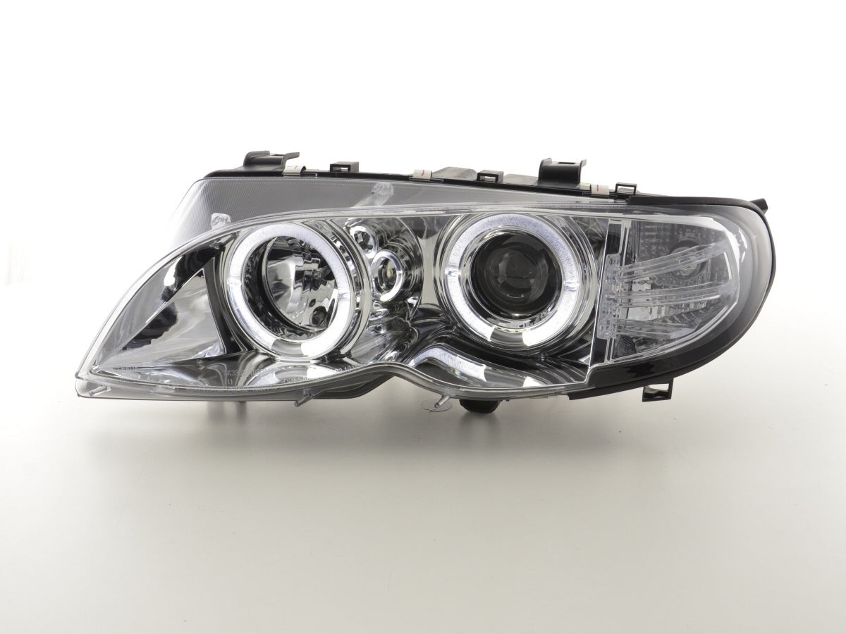 Faros delanteros delanteros BMW Serie 3 E46 Berlina / Touring 02-05 cromado