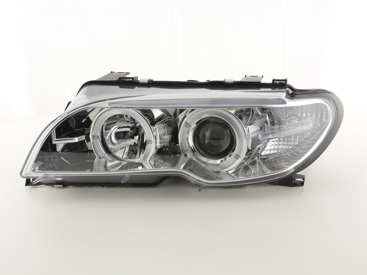 Front Headlights BMW 3 Series E46 Coupe/Cabrio 03-05 Chrome