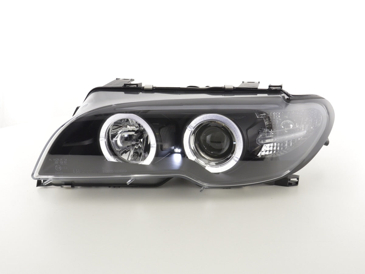 Faros delanteros delanteros BMW Serie 3 E46 Coupé/Cabrio 03-05 negro