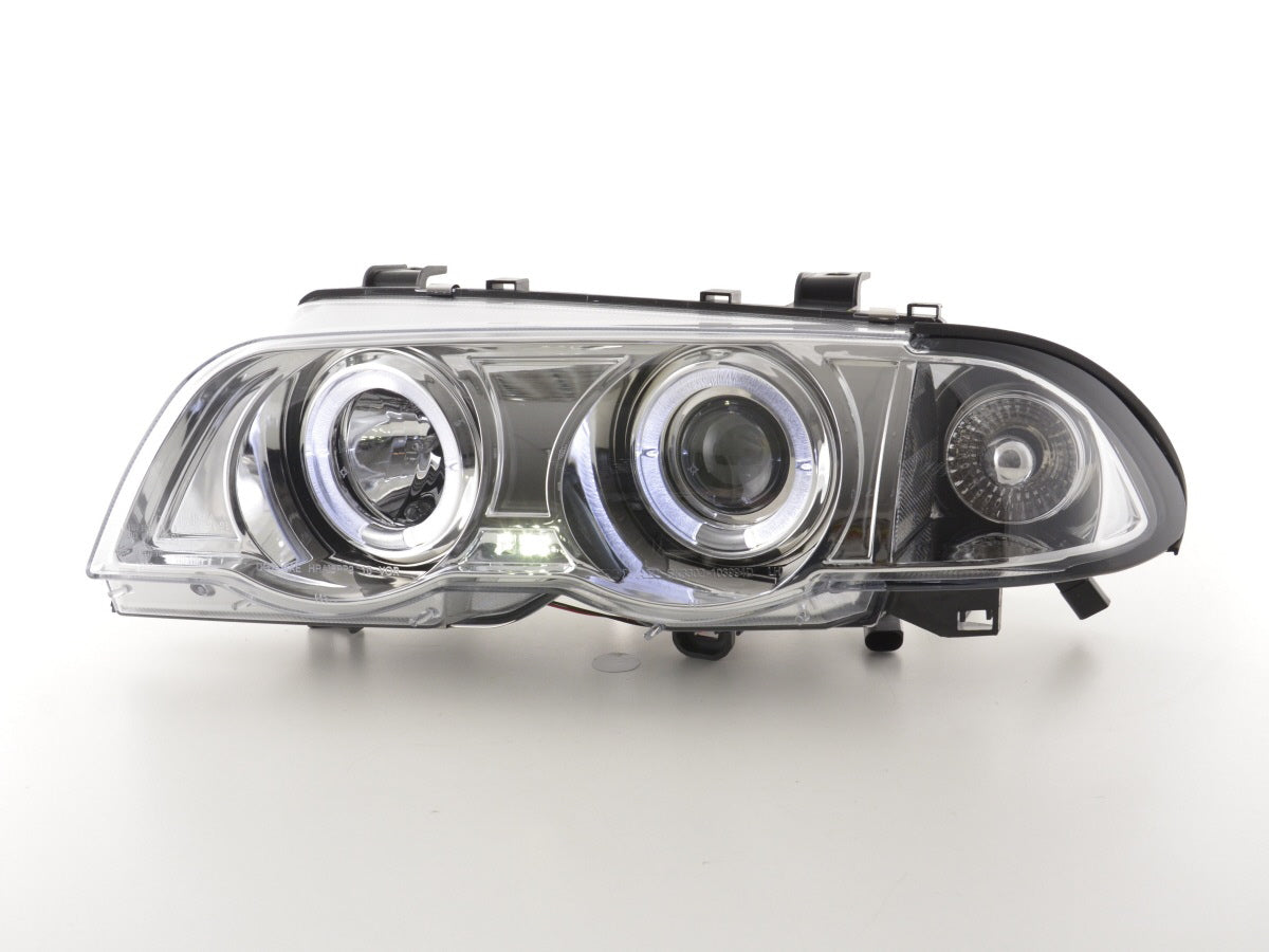 Front headlights BMW 3 Series Sedan E46 98-01 chrome