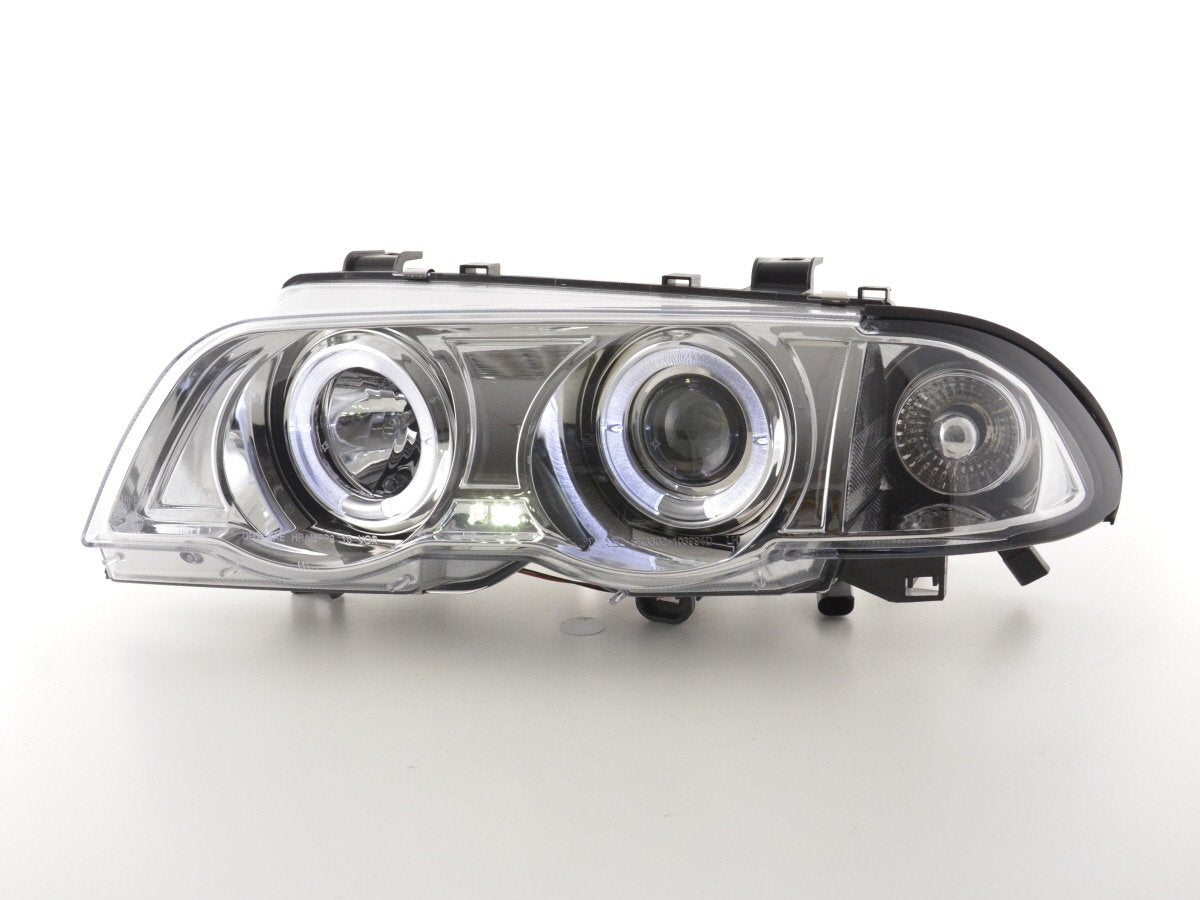 Juego De Faros Bmw 3Er Limo Tipo E46 98-01 Cromado Lights > Headlights