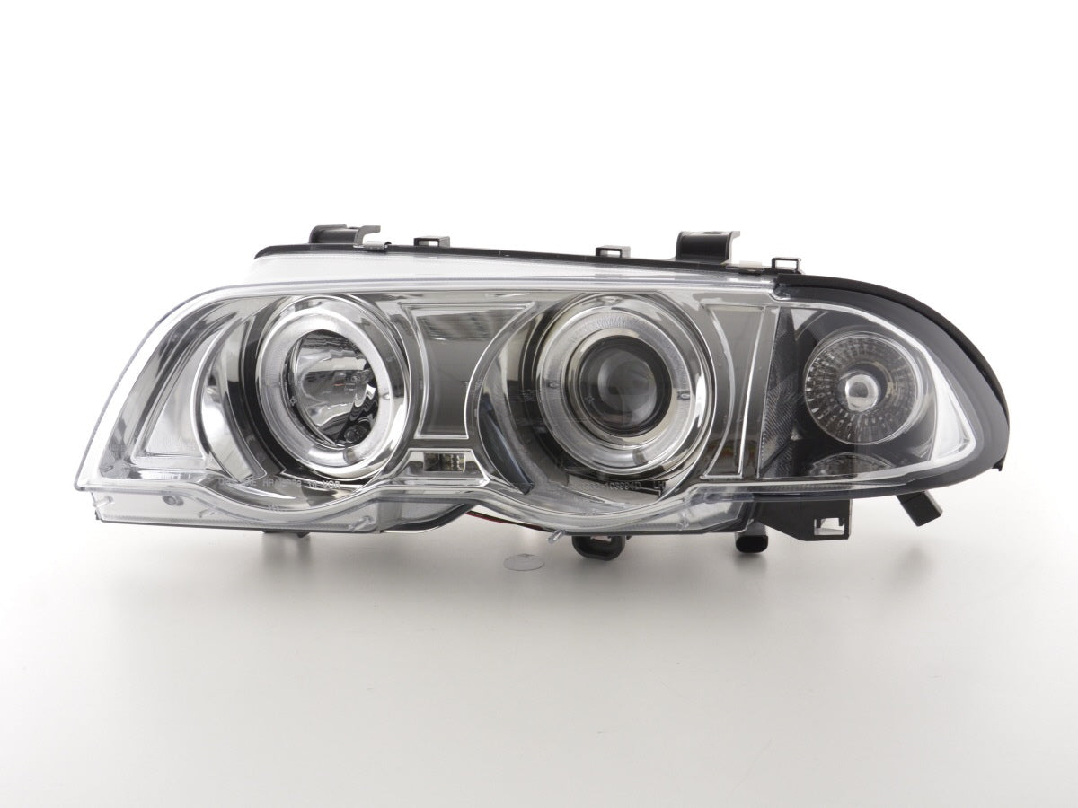 Front headlights BMW 3 Series Sedan E46 98-01 chrome