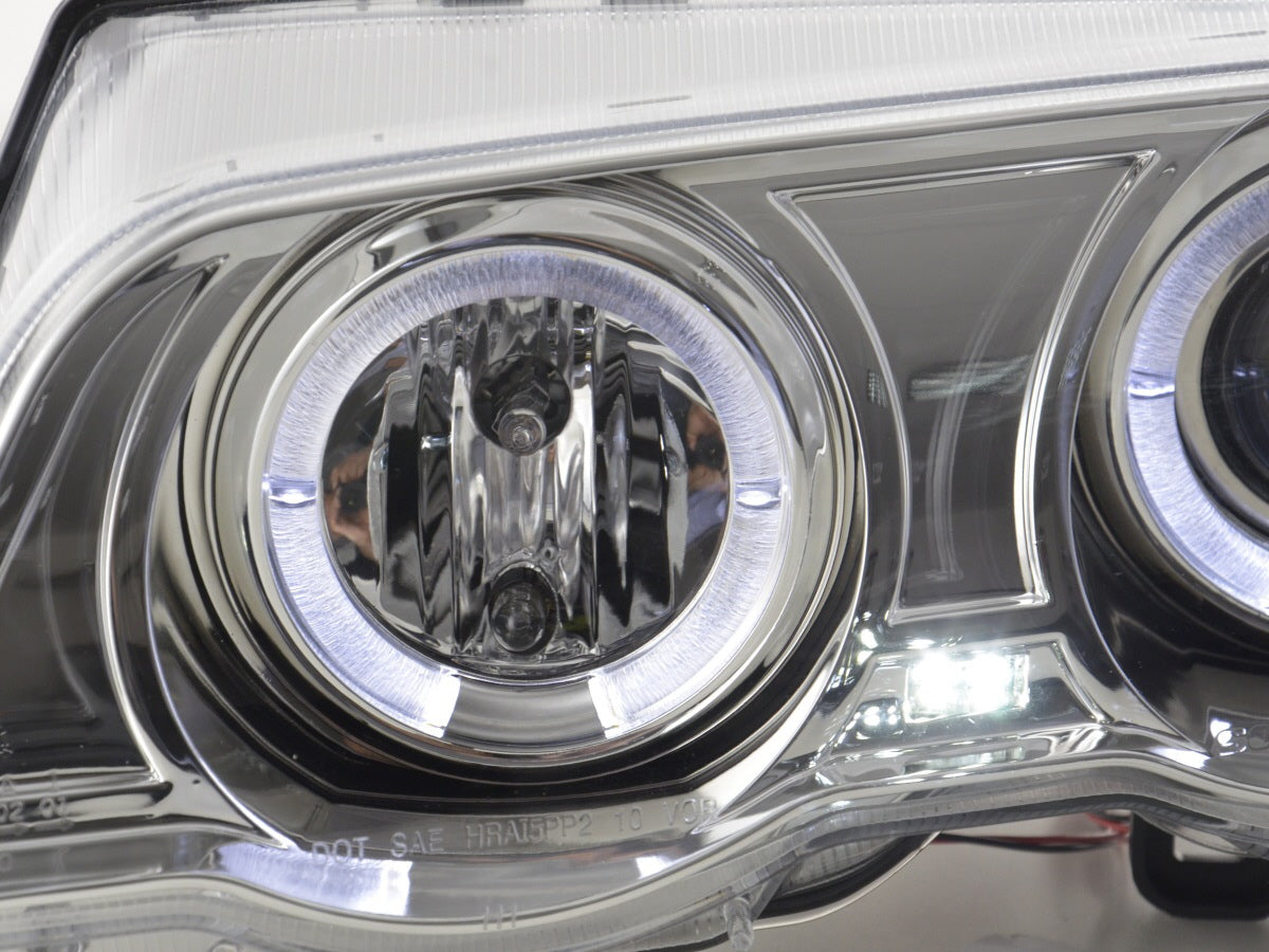 Front headlights BMW 3 Series Sedan E46 98-01 chrome