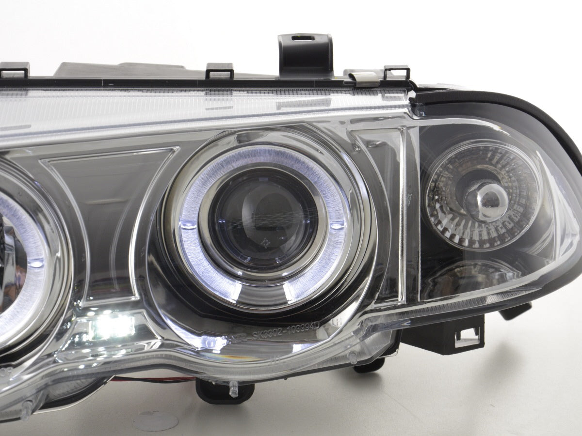 Front headlights BMW 3 Series Sedan E46 98-01 chrome