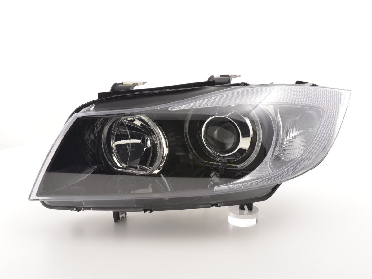 Faros Delanteros Con Ojos De Ángel Led Bmw Serie 3 E90 / E91 2005-2011 Negro Lights > Headlights