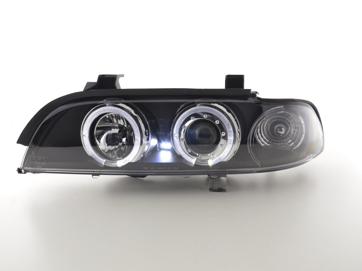 Faros delanteros delanteros BMW Serie 5 E39 95-00 negro