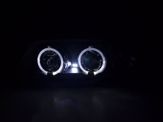 Front headlights BMW 5 Series E39 95-00 black