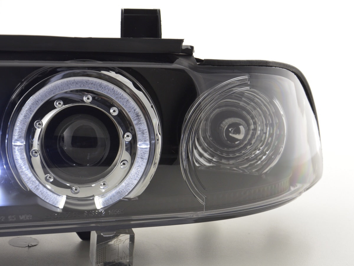 Faros delanteros delanteros BMW Serie 5 E39 95-00 negro