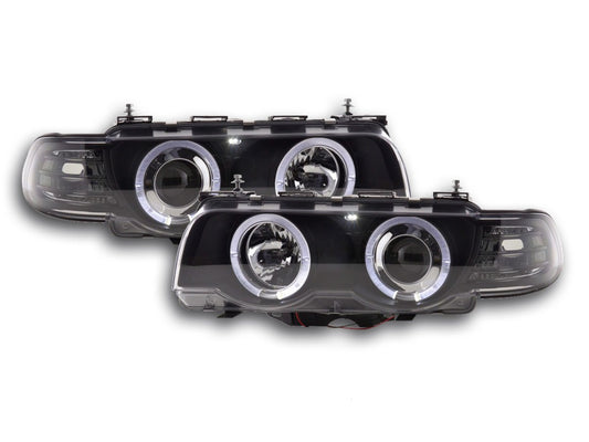 Faro Delantero Bmw Serie 7 Tipo E38 99-02 Negro Lights > Headlights