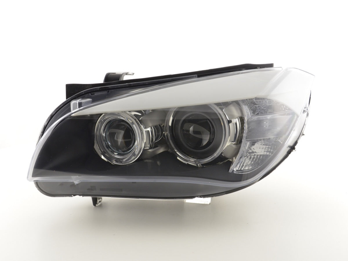 Faros Angel Eyes Led Bmw X1 E84 09-12 Negro Lights > Headlights