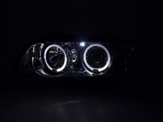 Front Headlights BMW X5 E53 98-02 Chrome