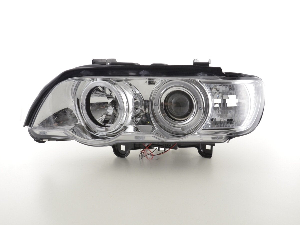 Juego De Faros Bmw X5 E53 98-02 Cromado Lights > Headlights