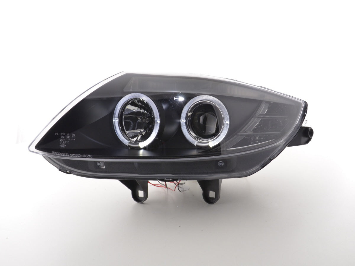 Faros delanteros delanteros BMW Z4 E85/E86 03-08 negro