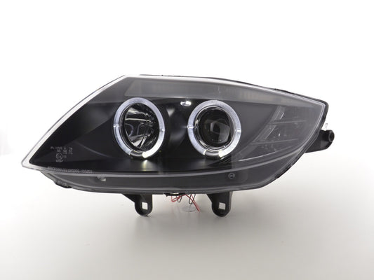 Faros delanteros delanteros BMW Z4 E85/E86 03-08 negro