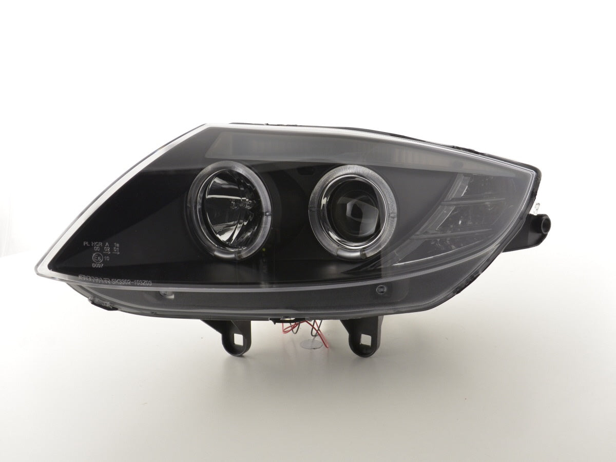 Faros delanteros delanteros BMW Z4 E85/E86 03-08 negro