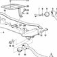 Brazo de suspensión delantero izquierdo sin silentblock OEM 31121132353 para BMW E28, E24. Original BMW.