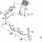 Tornillo con reborde para BMW E60, E61, F07, F10, F11, F06, F12, F13, F01, F02 (OEM 32416781748). Original BMW